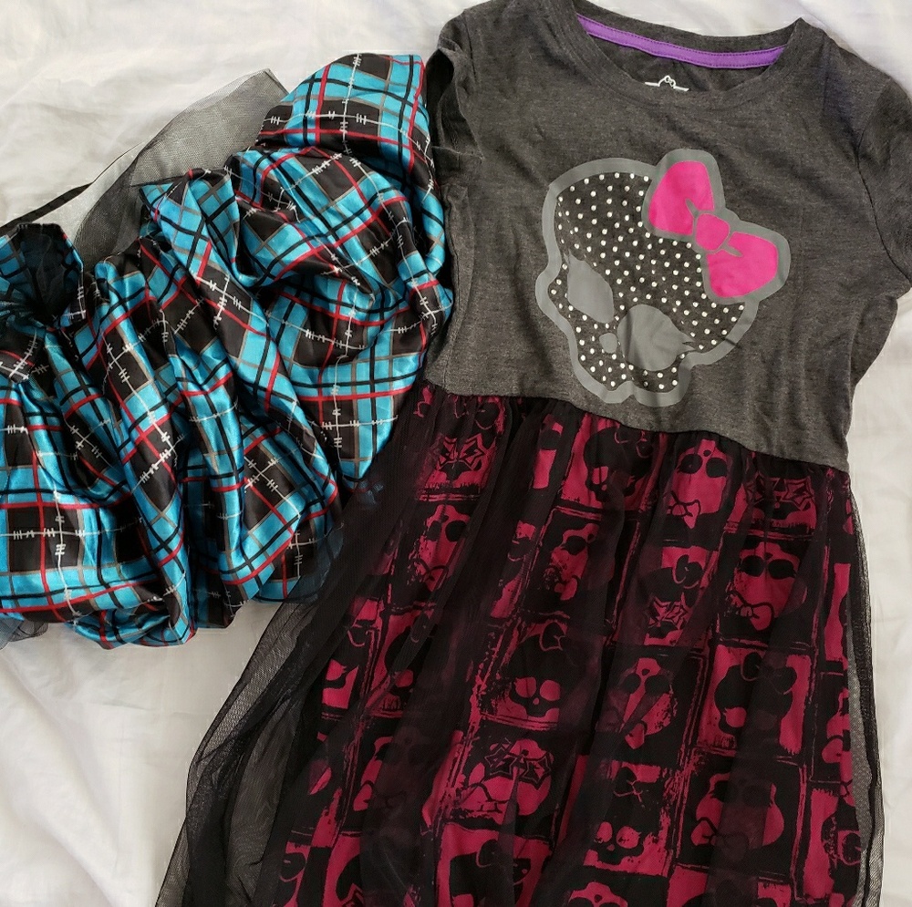 Monster High Dress and Skirt